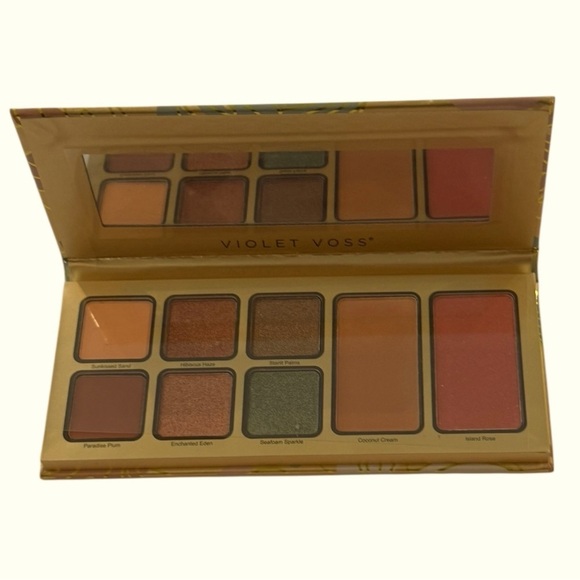 VIOLET VOSS Pretty In Paradise All In One Face & Eye Shadow Palette NEW - Picture 5 of 5